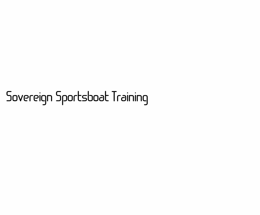 Sovereign Sportsboat Training
